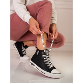 Big Star női tornacipő KK274598 fekete 1