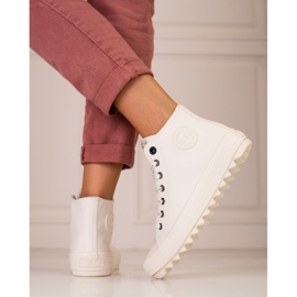 Női Big Star EE274108 tornacipő fehér 1