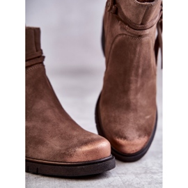 Női velúrcipő Maciejka 05720-14 Világosbarna 2