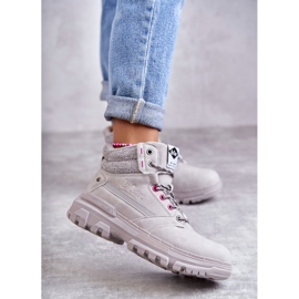 Női meleg csizma Lee Cooper LCJ-22-01-1373 szürke 2