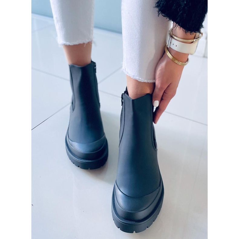 Carey Black Jodhpur csizma fekete 1