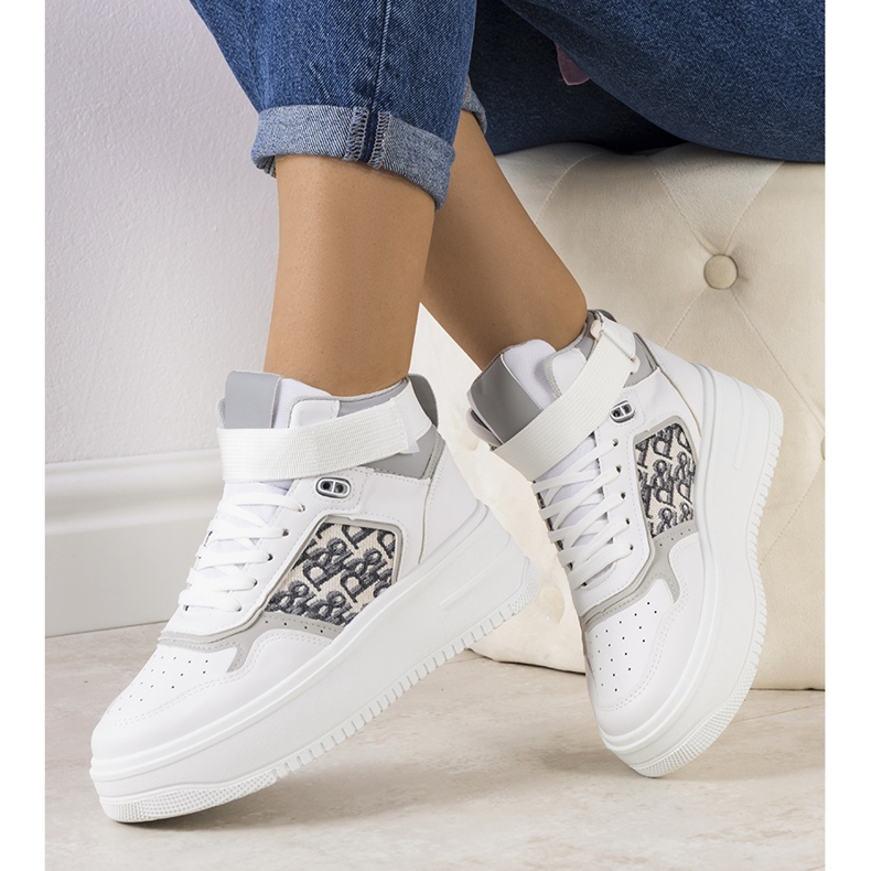 Szürke tornacipő Adolis boka 1