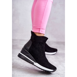 Vinceza Fekete Rita Wedge tornacipő 1