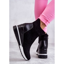 Vinceza Fekete Rita Wedge tornacipő 2