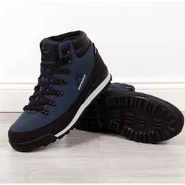 Trekking cipő vízálló melegített sötétkék American Club 1