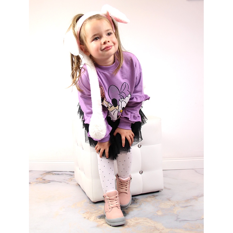 News Csizma lányok rózsaszín szigetelt csizma HÍREK 1