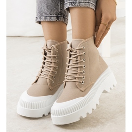 Barna Roxo tornacipő khaki zöld 1