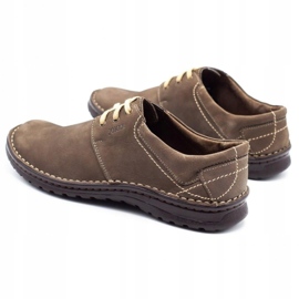 Joker Férfi bőrcipő 229 olajbogyó sokszínű khaki 4