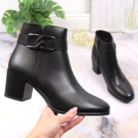 Fekete, szigetelt Jodhpur csizma Sergio Leone-tól 1