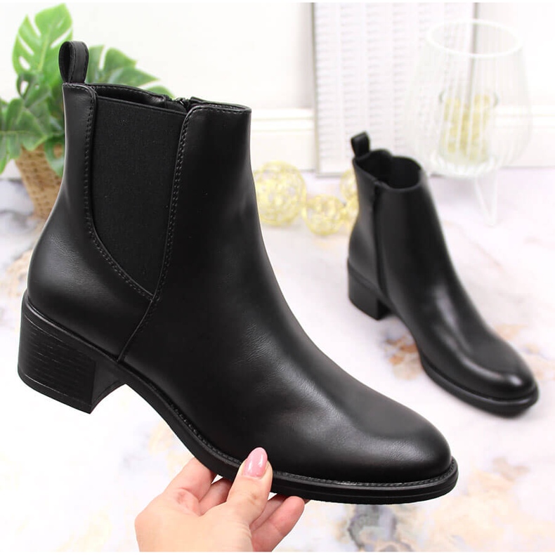 Fekete Jodhpur csizma Sergio Leone 1