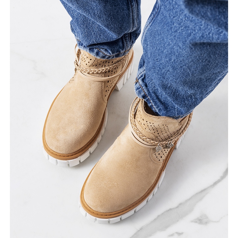 BM Bézs Langridge csizma 1