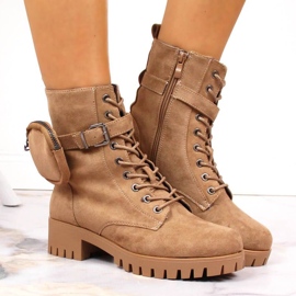 Zsebes csapdák, szigetelt velúr Jezzi W JEZ370 bézs 2