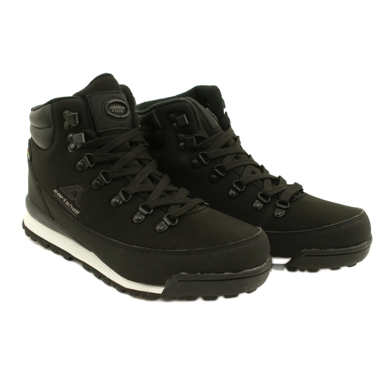 American Club Amerikai trekking téli csizma Softshell WT60 fekete 4