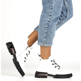 Filippo DBT4173 szigetelt patentos csizma, fehér 2