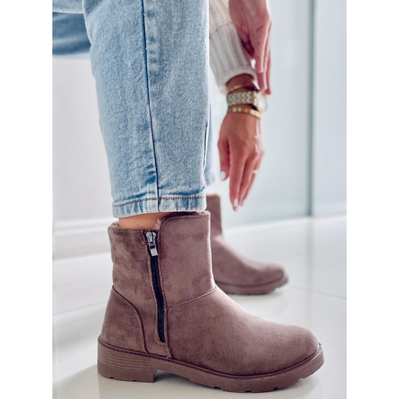 PA1 Kallen Khaki lapos csizma szürke 2