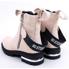 Brie Beige női csizma bézs 1