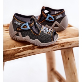 BEFADO S.A. Gyermek szandál Papcie Befado Tractor 217P111 Sötétszürke 2