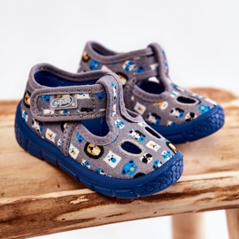 BEFADO S.A. Cipők Papucsok Befado Animals 533P020 Szürke kék 1