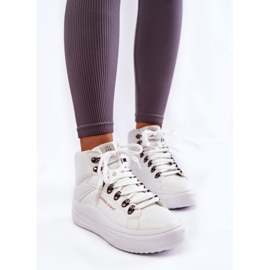 Cross Jeans Női High Sneakers Cross farmer KK2R4028C fehér 2