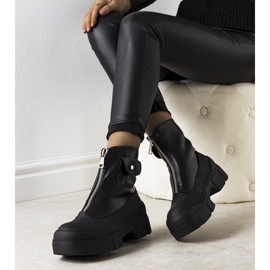 Producent Niezdefiniowany Fekete női Vintella csizma 1