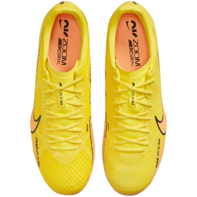 Nike Zoom Mercurial Vapor 15 Academy Tf M DJ5635 780 focicipő sárga sárgák 1