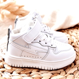 Gyermek magas sportcipő fehér 2