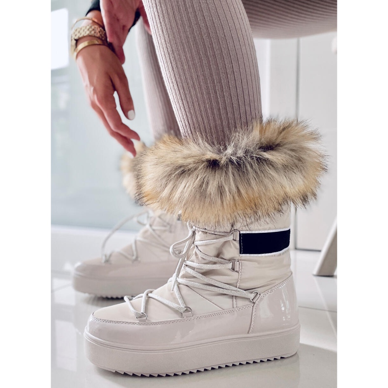 PA1 Amerie női hócsizma bézs 2