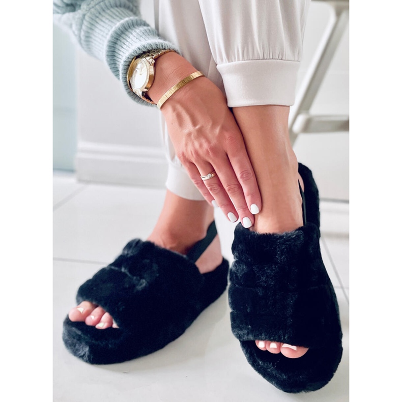 BM Missy Black női papucs fekete 1