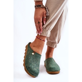 Háztartási papucs profilaktikus Inblu DK-08-007 zöld 1