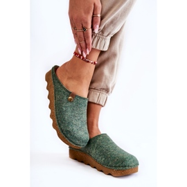 Háztartási papucs profilaktikus Inblu DK-08-007 zöld 2