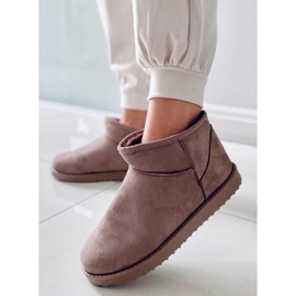 PA1 Aliana Khaki Emusy rövid hócsizma bézs 1