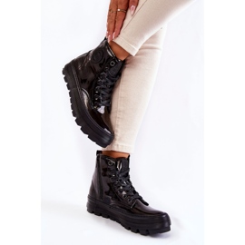 Magas tornacipő Big Star KK274533 fekete 2