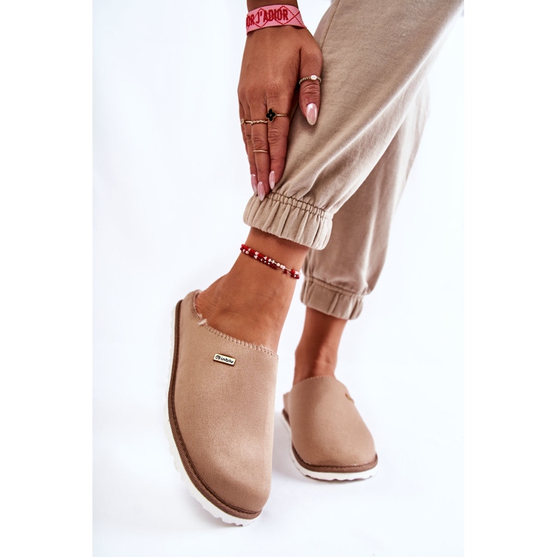 Háztartási meleg papucs Inblu CS-34-011 Bézs 2