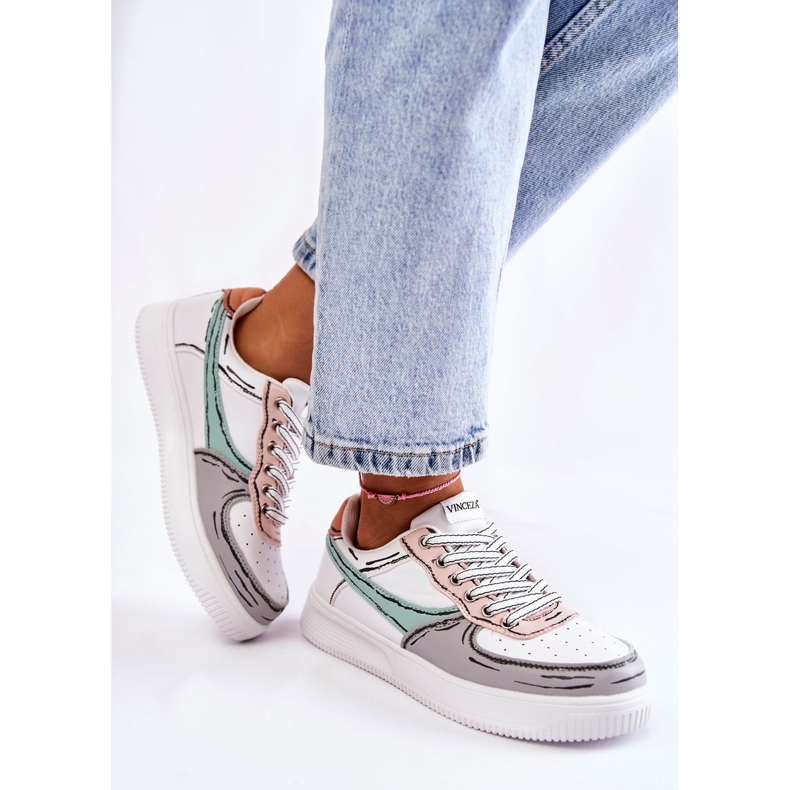 Vinceza Női alacsony sportcipő többszínű Solveig sokszínű 2