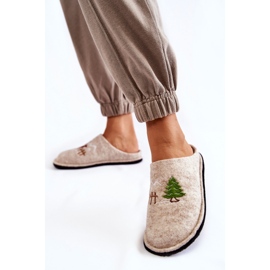 Hazai papucs Big Star KK276016 Bézs 1