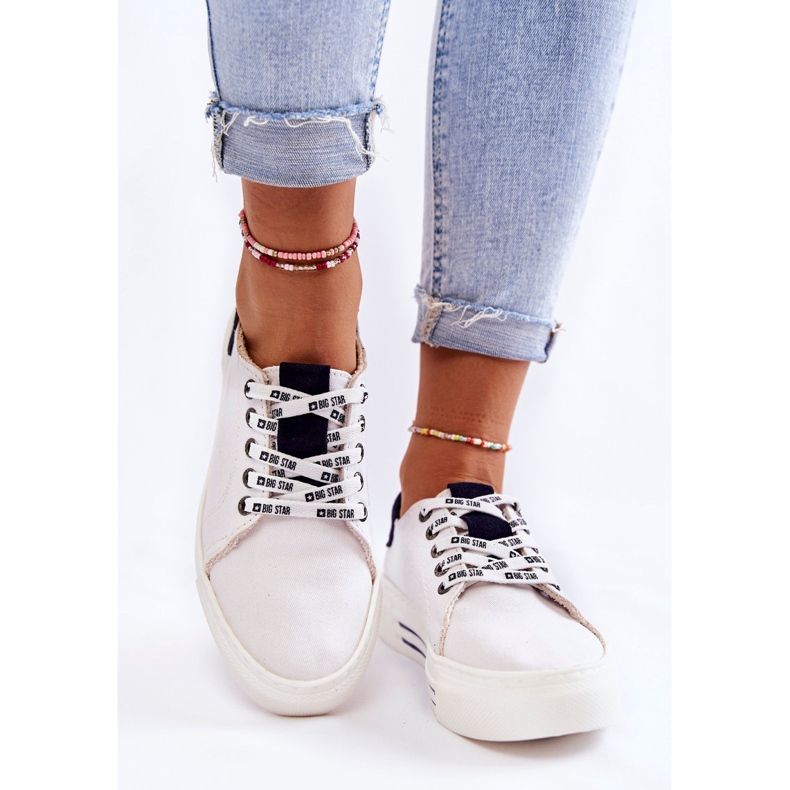 Női tornacipő Memory Foam System Big Star KK276002 fehér 2 Női tornacipő Memory Foam System Big Star KK276002 fehér 2