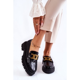 Női bőrcipő La.Fi 210031B-XC Fekete 1