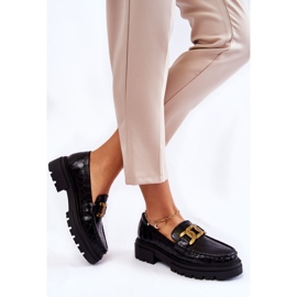 Női bőrcipő La.Fi 210031B-XC Fekete 2