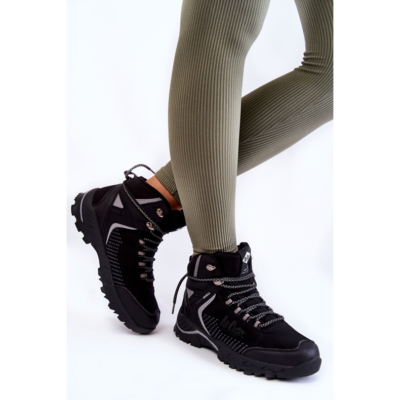 Hőszigetelt női túrabakancs Lee Cooper LCJ-22-01-1427L Fekete 2
