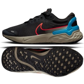 Nike Renew Run 3 M DC9413 006 futócipő fekete 1