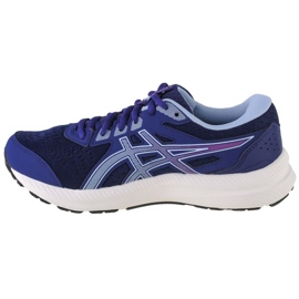 Asics Gel-Contend 8 W 1012B320-402 futócipő sötétkék sokszínű 1