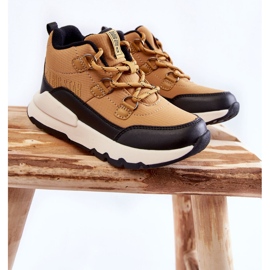 Gyermekcipők Memory Foam Big Star KK374118 Camel barna 1 Gyermekcipők Memory Foam Big Star KK374118 Camel barna 1