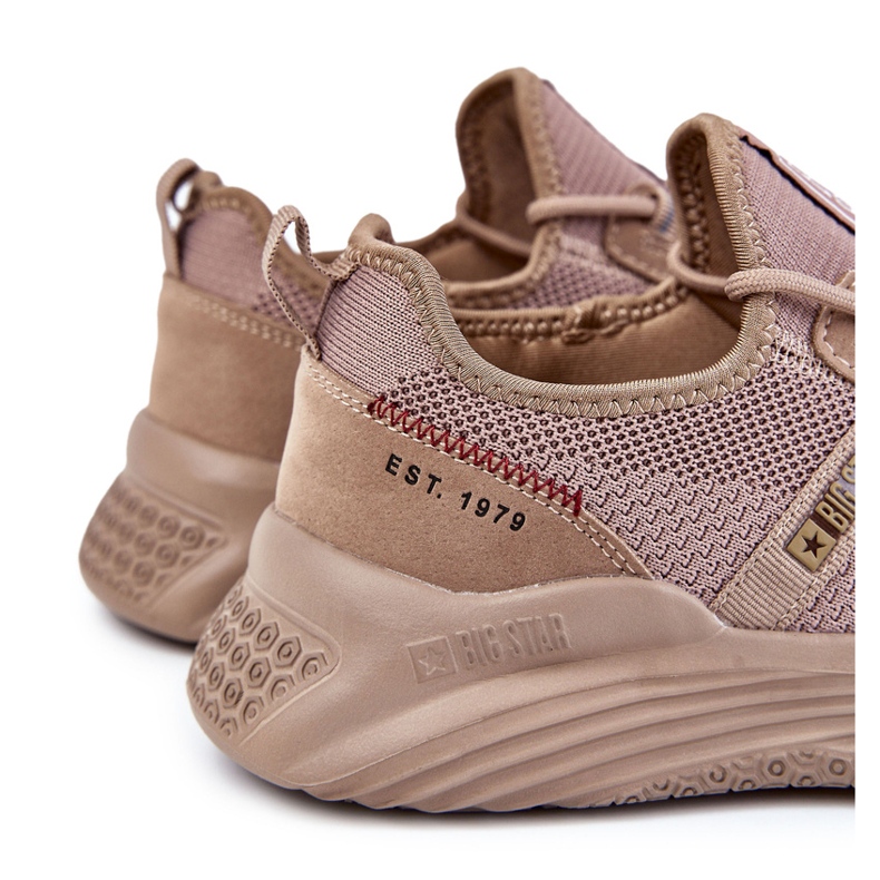 Férfi sportcipő Memory Foam Big Star Beige KK174258 bézs 1