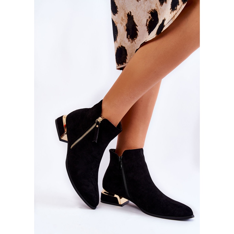 PS1 Női velúr meleg csizma, fekete Laufey 2