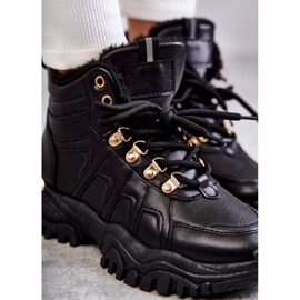 BM Női fekete meleg csizma Hareshaw HF218 4