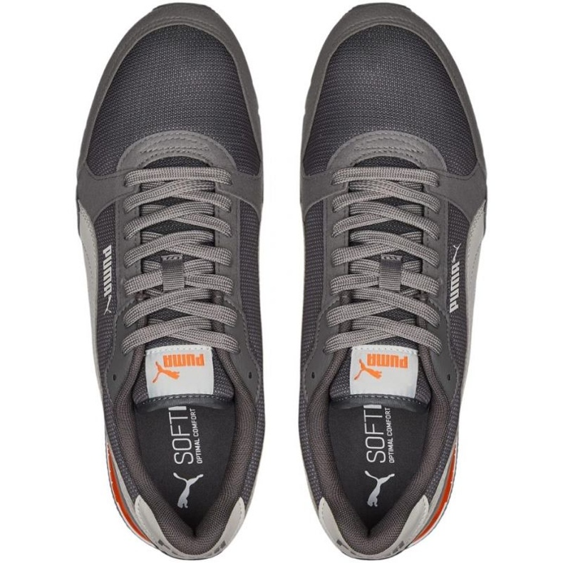 Puma St Runner v3 hálós cipő 384640 09 szürke 1