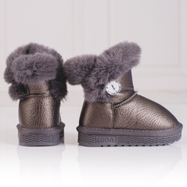 Shelovet barna bundás lány hócsizma 2