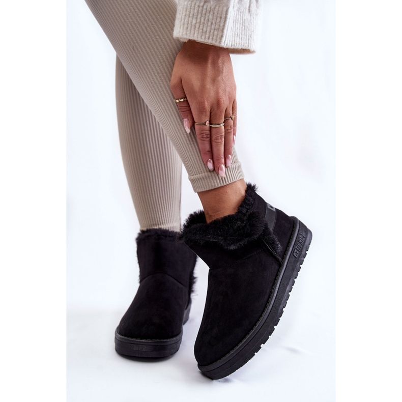 Női fekete hócsizma Big Star KK274622 1