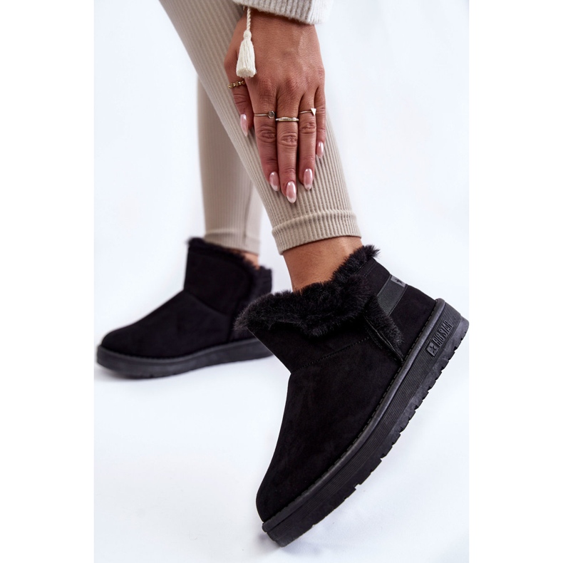 Női fekete hócsizma Big Star KK274622 2