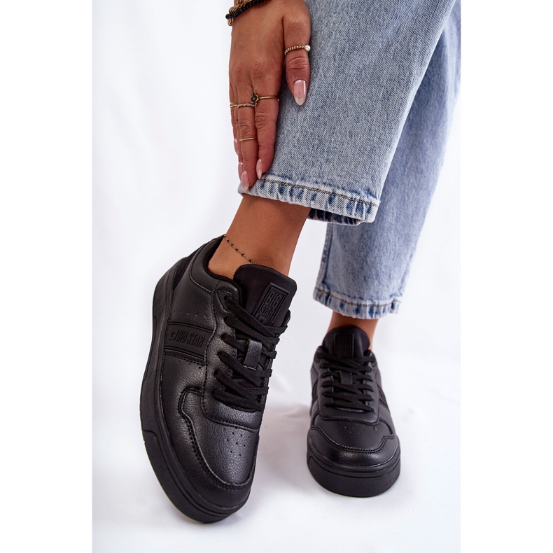 Memory Foam System Big Star alacsony sportcipő KK274258 fekete 1